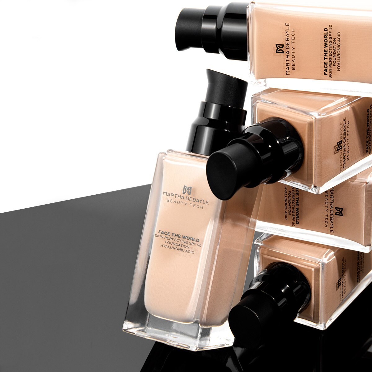 FACE THE WORLD FOUNDATION SPF 50 (BASE DE MAQUILLAJE)